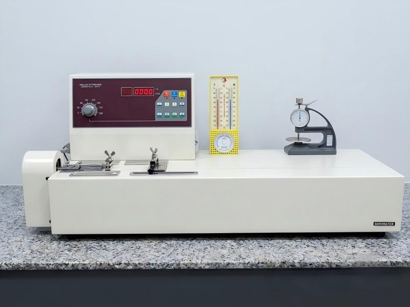 Horizontal paper fold resistance tester